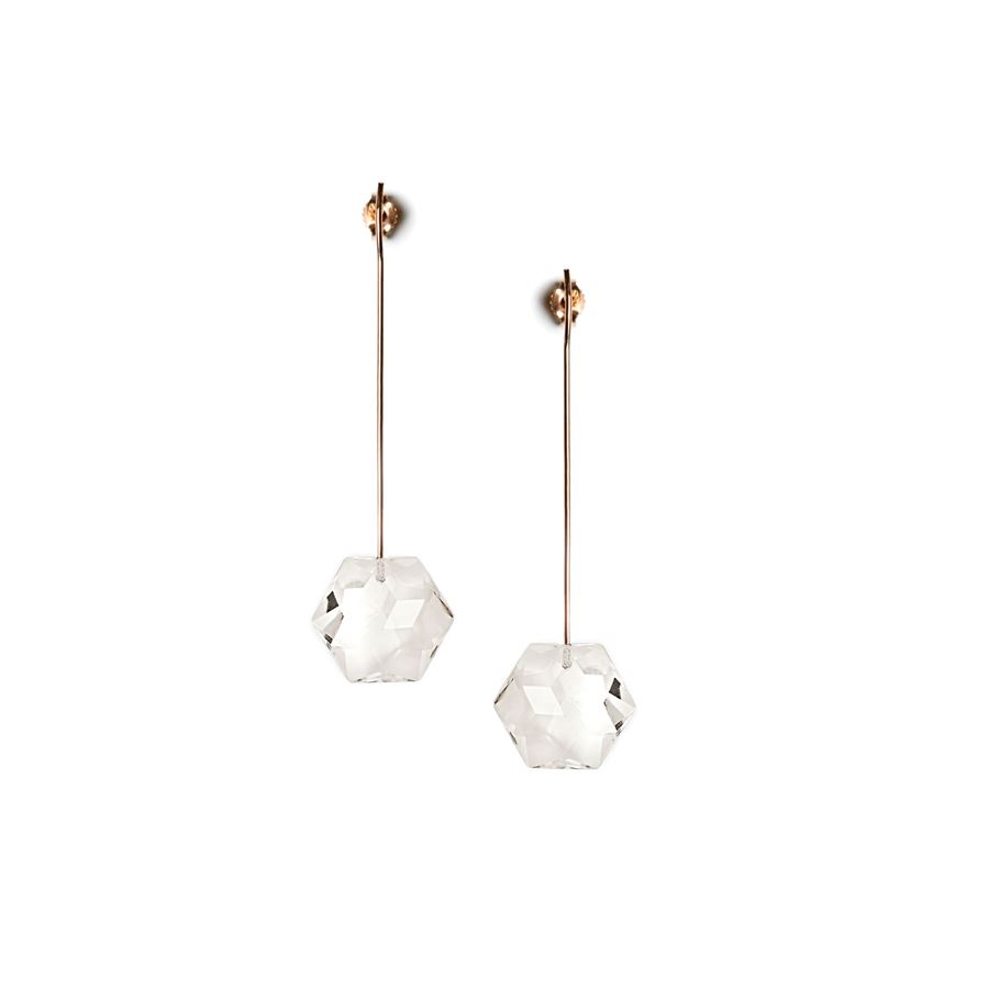 'Amo' in oro rosa e cristalli AMI | OR7 CDR OTTGAU9R